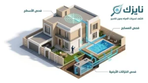 حلول كشف تسربات المياه