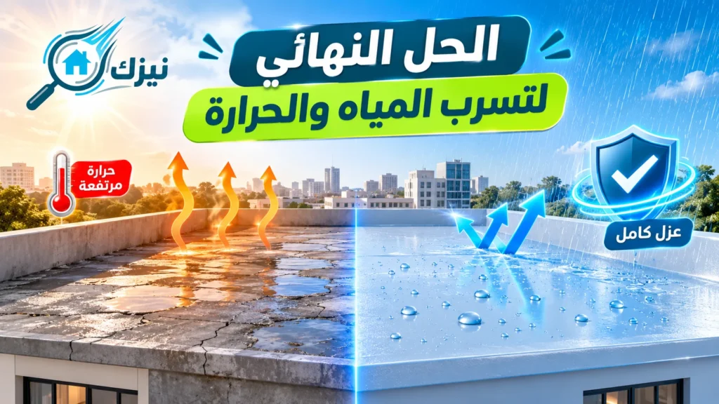 أفضل طريقة لعزل أسطح المنازل