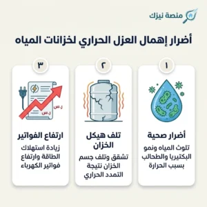 أفضل عازل حراري لخزانات المياه