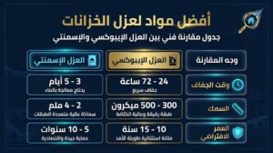 أفضل مواد لعزل الخزانات الأرضية