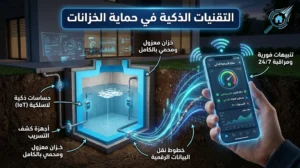 التقنيات الذكية في حماية الخزانات