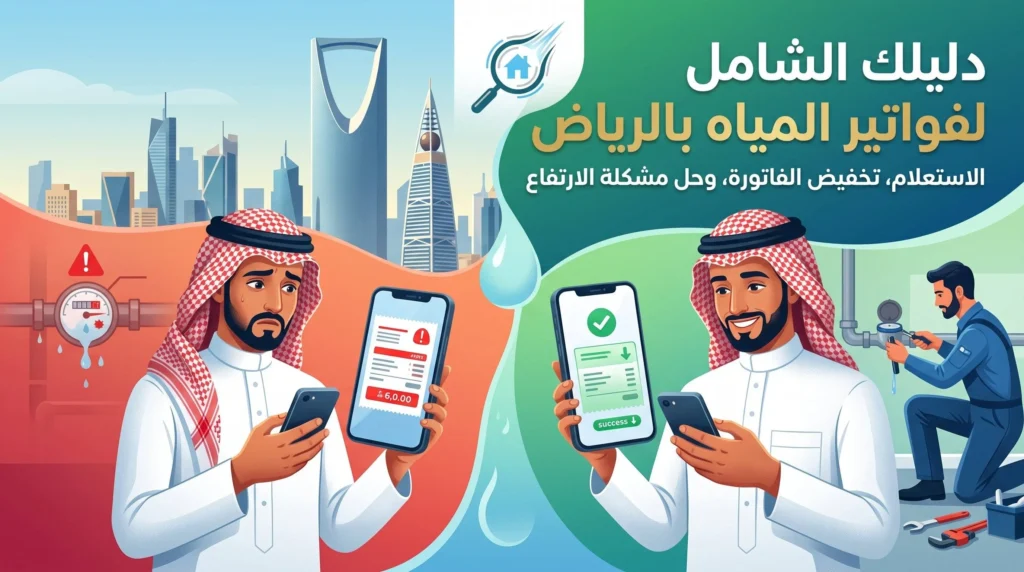 استعلام عن فاتورة المياه في الرياض