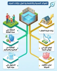 الفوائد الصحية والاقتصادية لعزل الخزان للمنازل