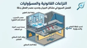 النزاعات والمسؤوليات
