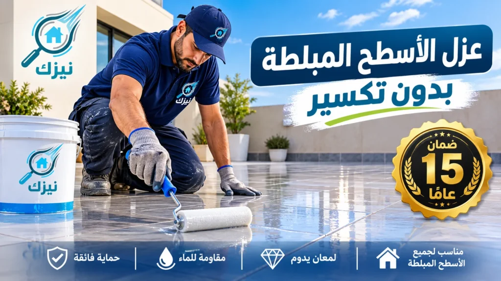 شركة عزل الاسطح المبلطة