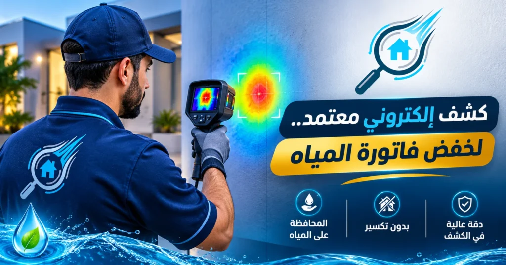 شركة كشف تسربات المياه بالرياض المعتمدة