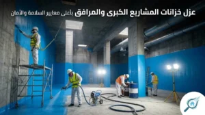 عزل خزانات المياه للمشاريع الكبرى والمرافق