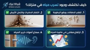 كيف تكتشف وجود تسرب في منزلك؟