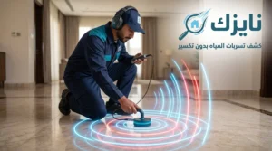 كيف نكشف عن تسربات المياه بدون تكسير؟