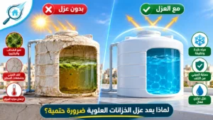 عزل الخزانات العلوية ضرورة
