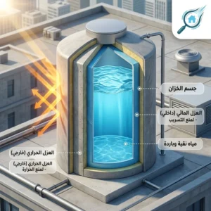 مواد عزل خزانات المياه